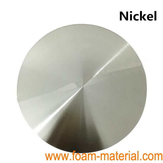 High purity 99.99% Nickel Ni Sputtering Target for Metal Thin Film Coating