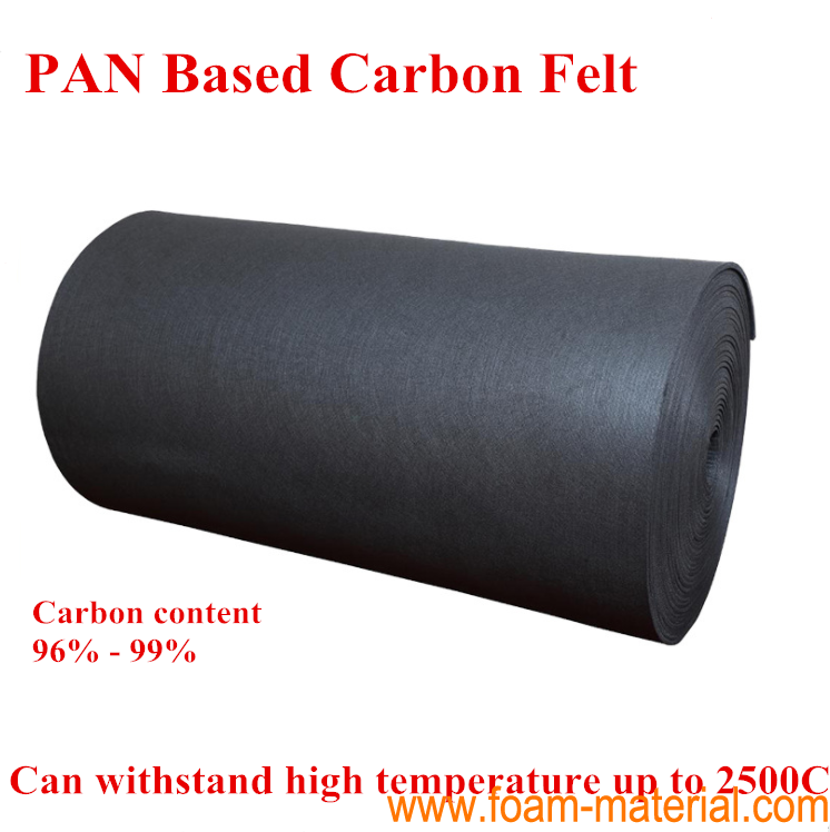 2200C Carbon Fiber Felt PAN Based Carbon Felt