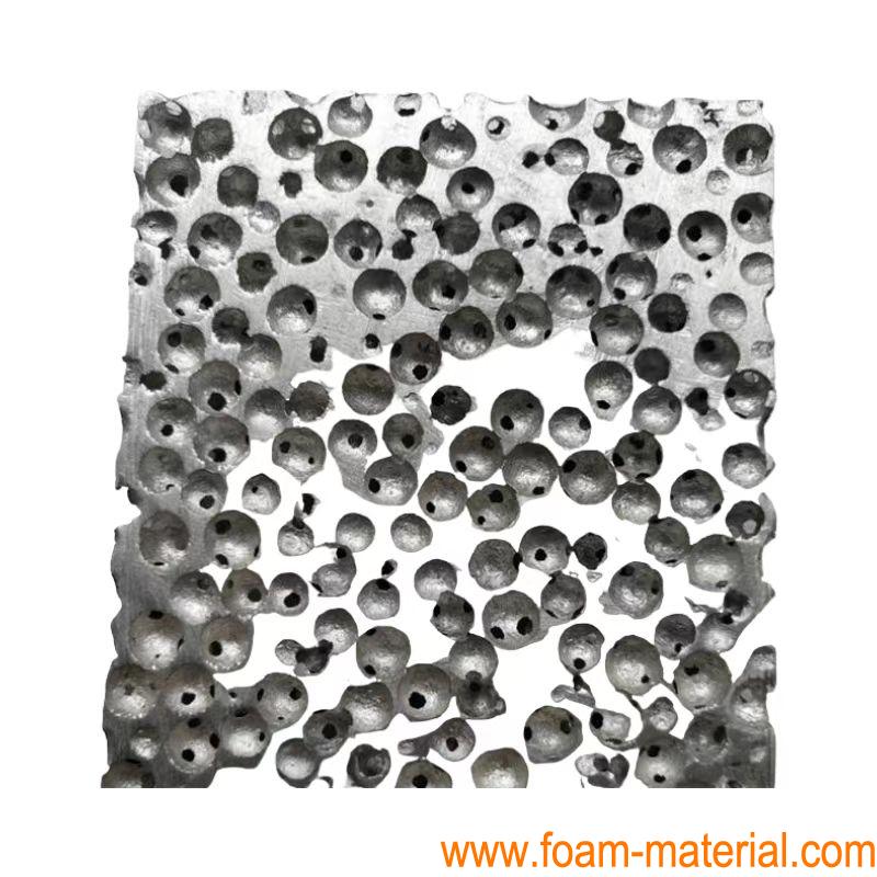 Foamed aluminum