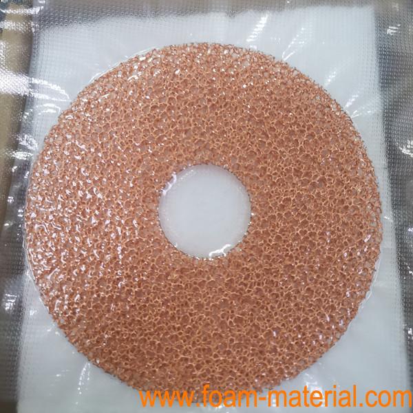 copper foam battery