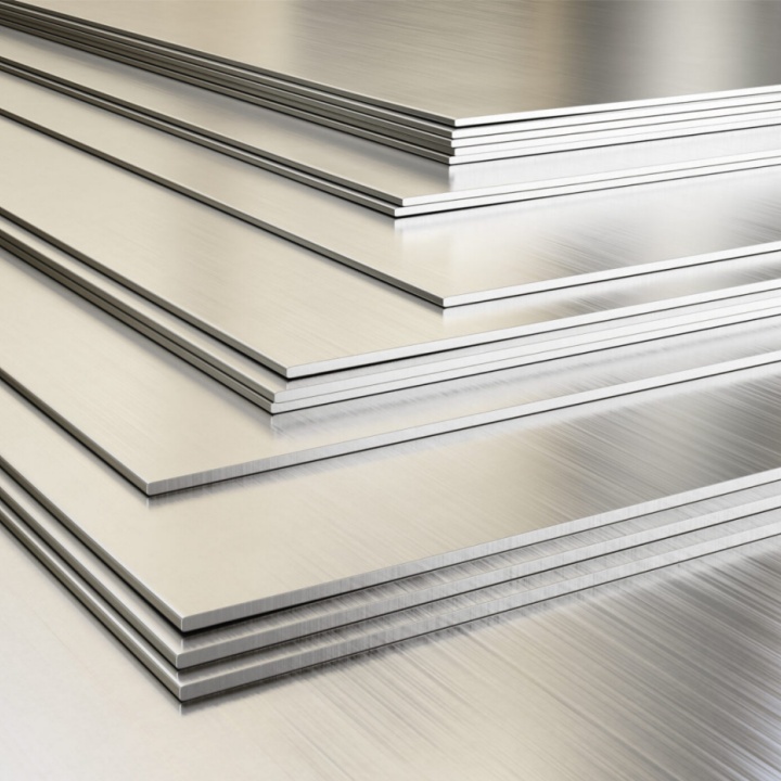 Titanium metal plate