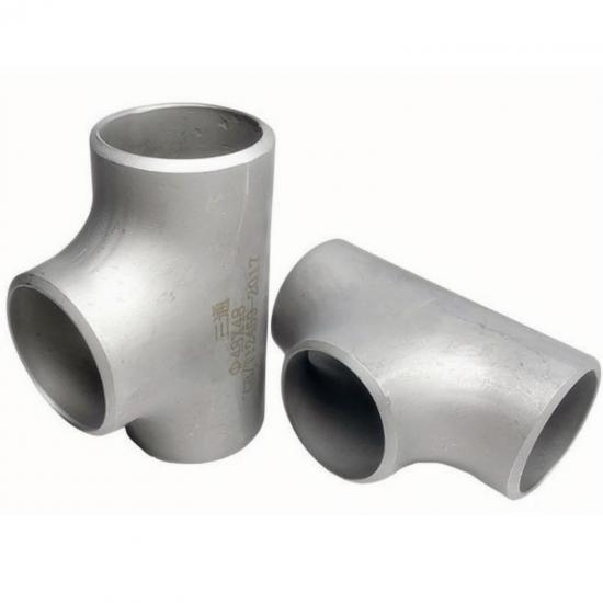 Pure Straight Titanium Pipe Fittings Tees Manufacturers